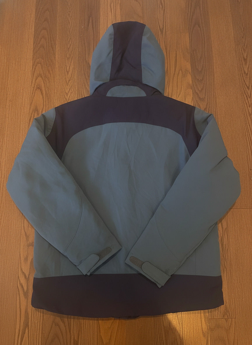 L.L.Bean Men's Lightweight Hooded Jacket Size Large Blue - detail image 5