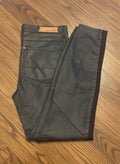 Boss Orange Black Coated Skinny trousers