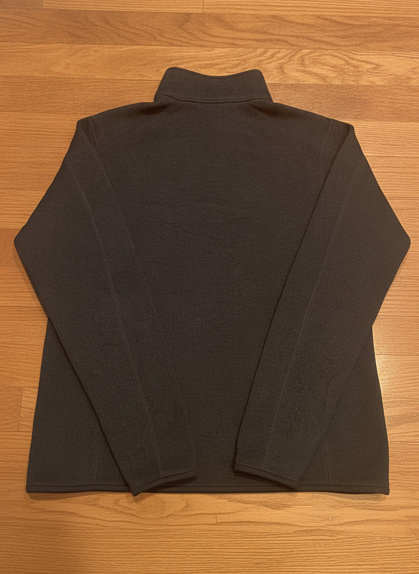 Patagonia Men's Black Half-Zip Fleece Pullover Size L