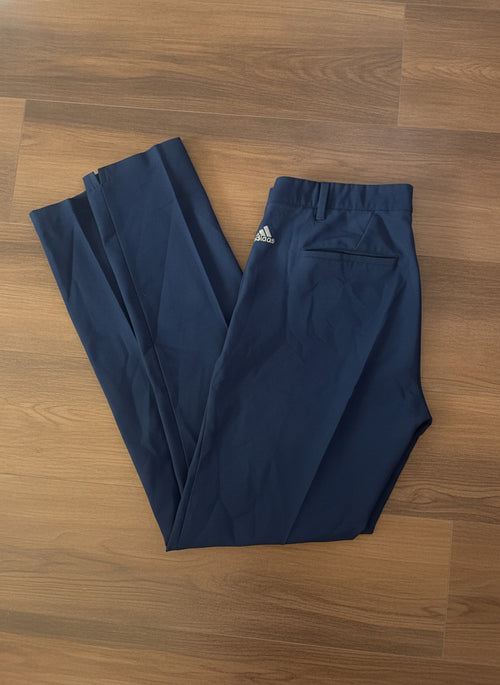 Adidas Navy Blue golf Athletic Trousers