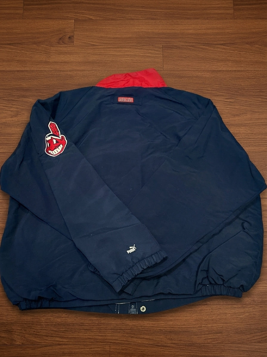 Cleveland Indians Vintage Puma Nylon Jacket XXL – product photograph 6 of 9