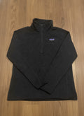 Patagonia Men's Black Half-Zip Fleece Pullover Size L