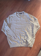 Tommy Hilfiger Men's Beige Knit Jumper XXL