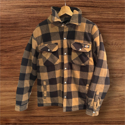 Mens Dickies lumberjack style padded jacket