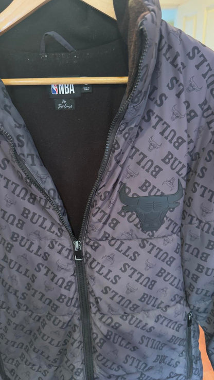 NBA Chicago Bulls padded full zip jacket