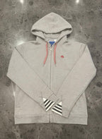 adidas Originals Grey Full Zip Hoodie Size S
