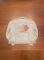 Levi's Light Wash Denim Jacket with Embroidered Back