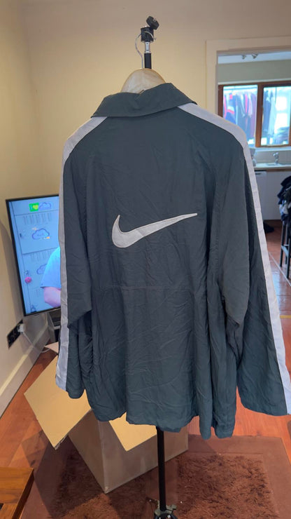 Nike retro style fully embroidered vintage windbreaker