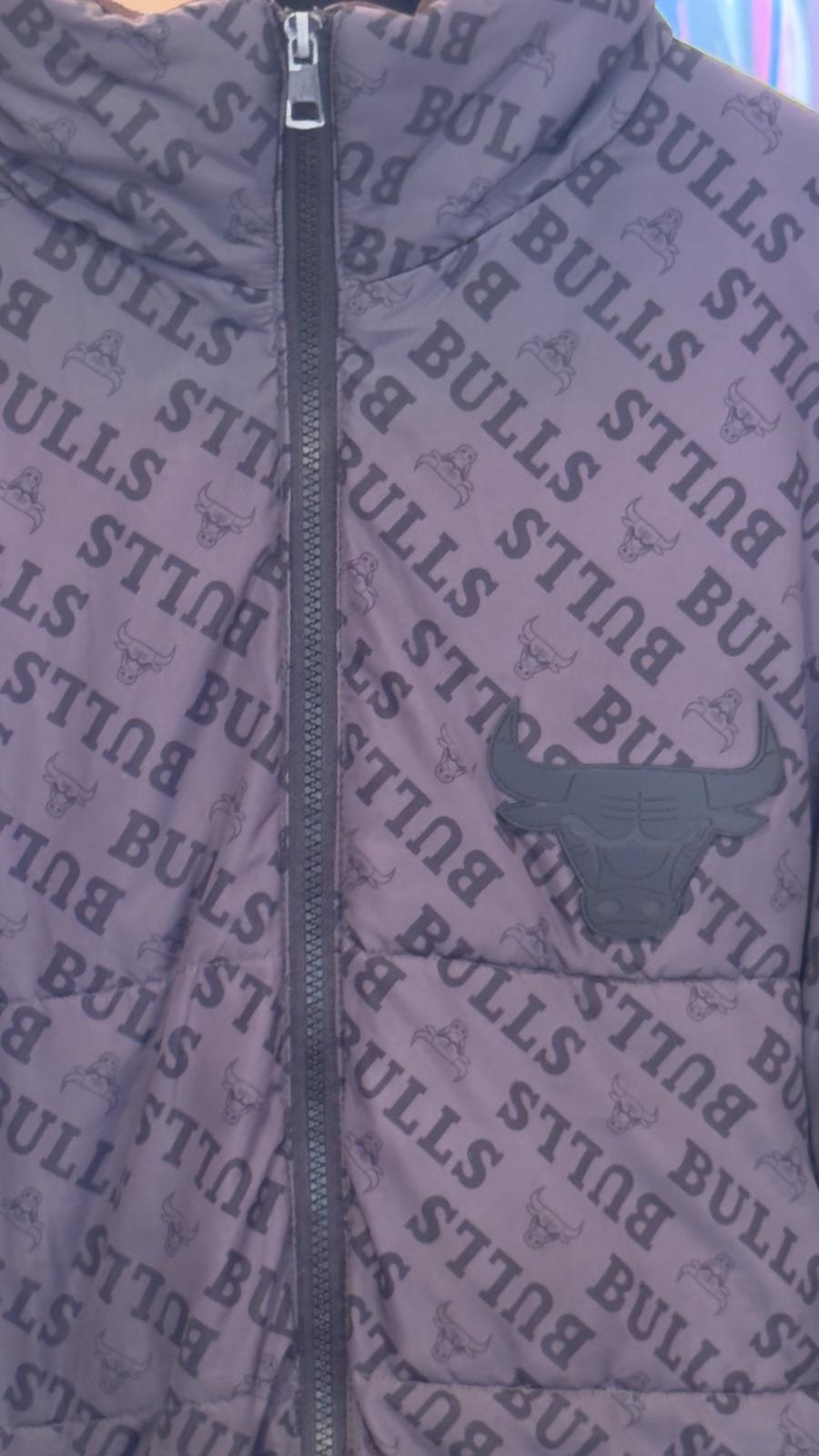 NBA Chicago Bulls padded full zip jacket