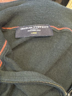 Charles Tyrwhitt Men's Merino Wool Half Zip Jumper Size L