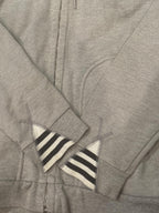 adidas Originals Grey Full Zip Hoodie Size S