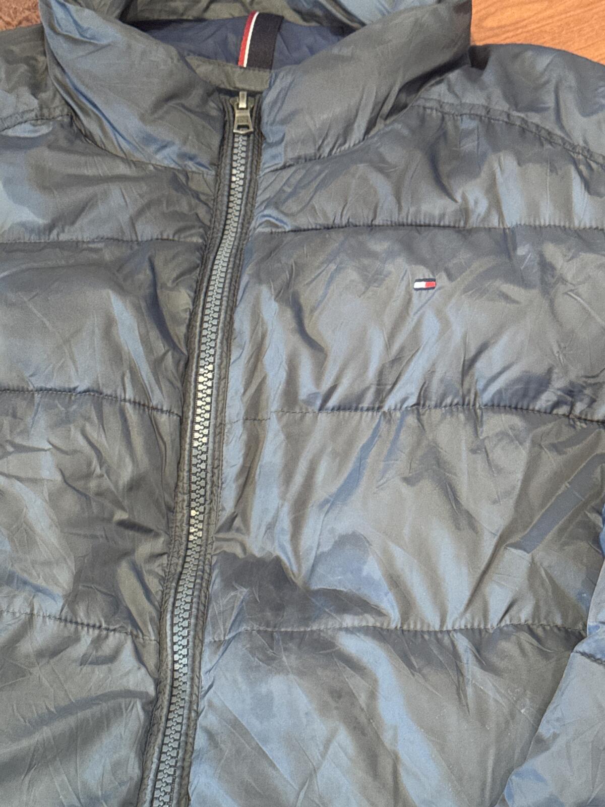 Tommy Hilfiger Quilted Puffer Jacket Size 4X Dark Grey