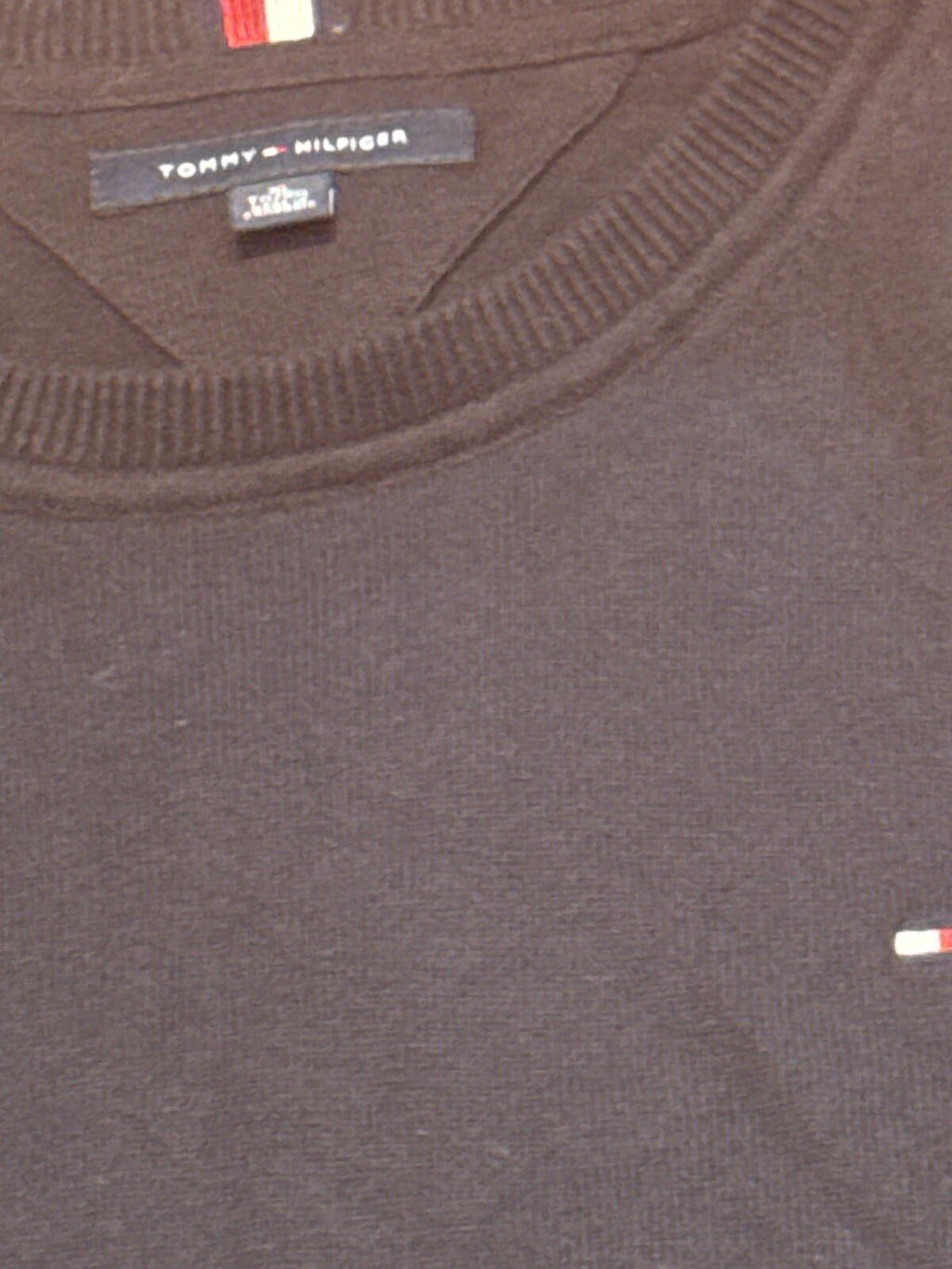 Tommy Hilfiger Black Crew Neck Sweatshirt Size XL