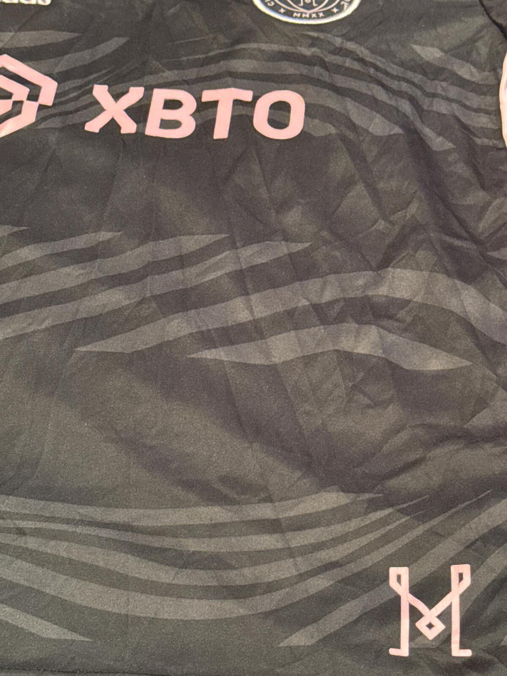 adidas Inter Miami CF Lionel Messi #10 Black/Pink Away Shirt