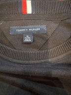 Tommy Hilfiger Black Crew Neck Sweatshirt Size XL