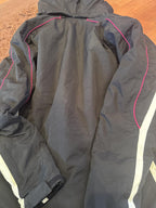 Trespass TP100 Waterproof Technical Hooded Jacket XL Black/P