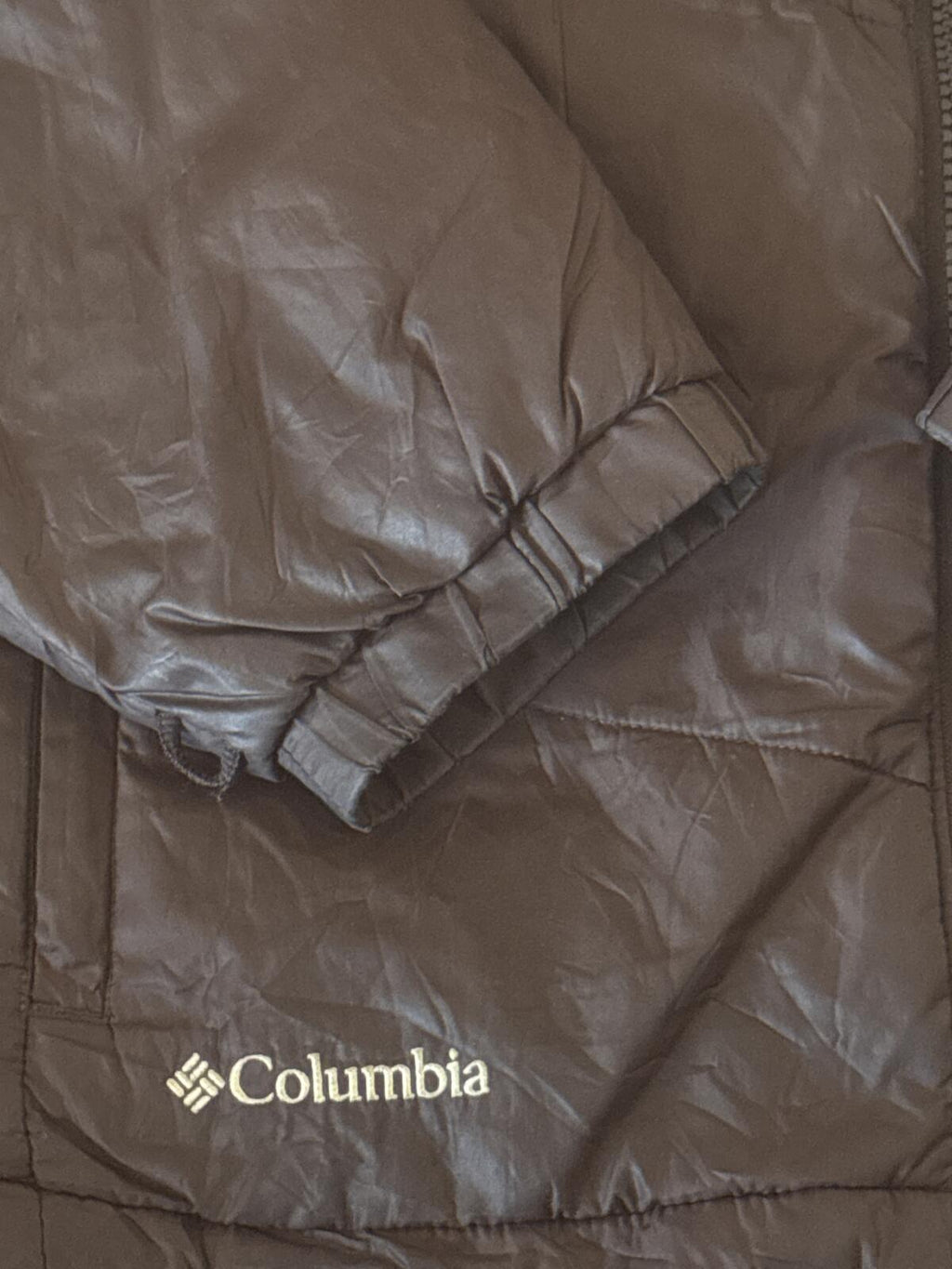Columbia Women's XL Brown Lightweight Puffer Jacket