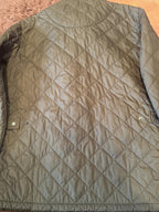 Barbour Quilted Snap Front Jacket Size S