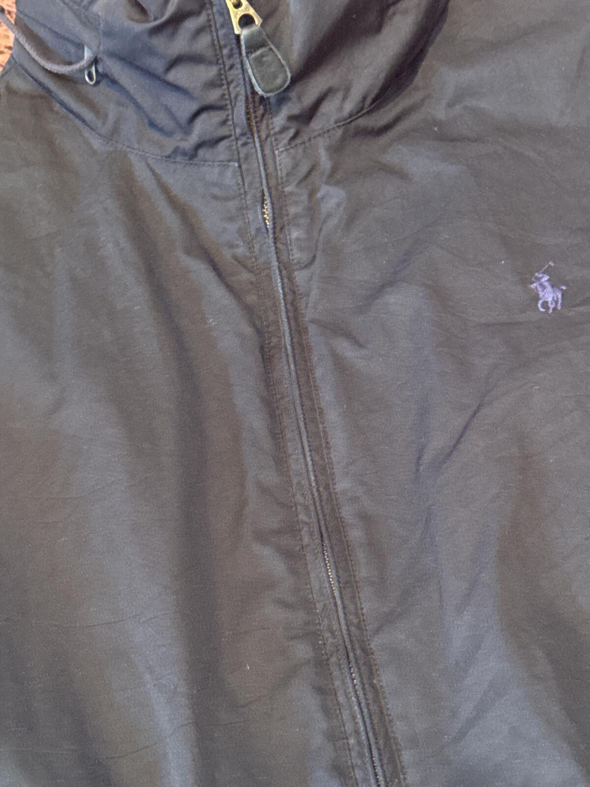 Polo by Ralph Lauren Men's Black Zip-Up Jacket