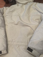 The North Face Cream Hooded Outdoor Jacket