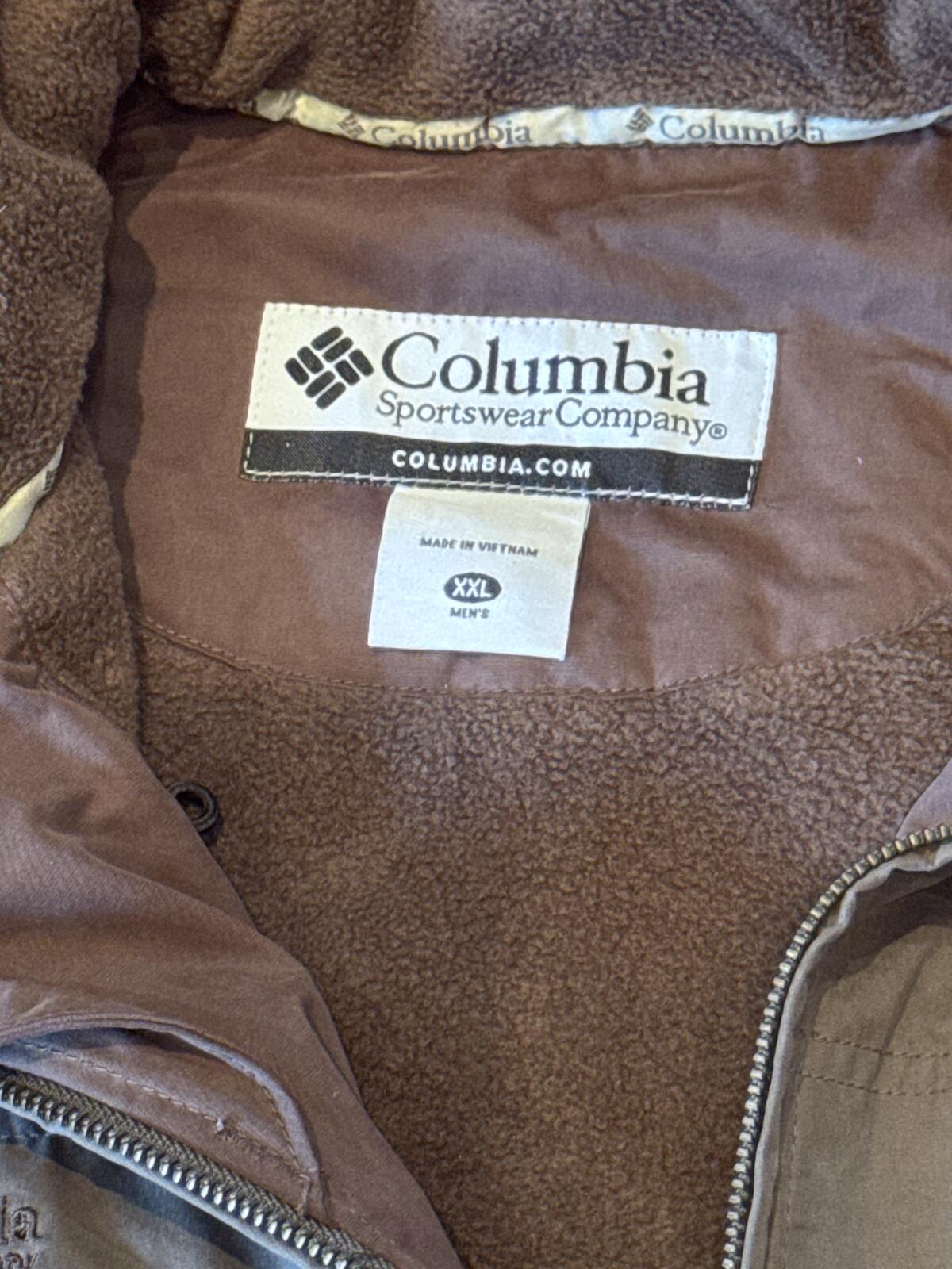 Columbia Sportswear Company Lightweight Zip Jacket Men’s XXL