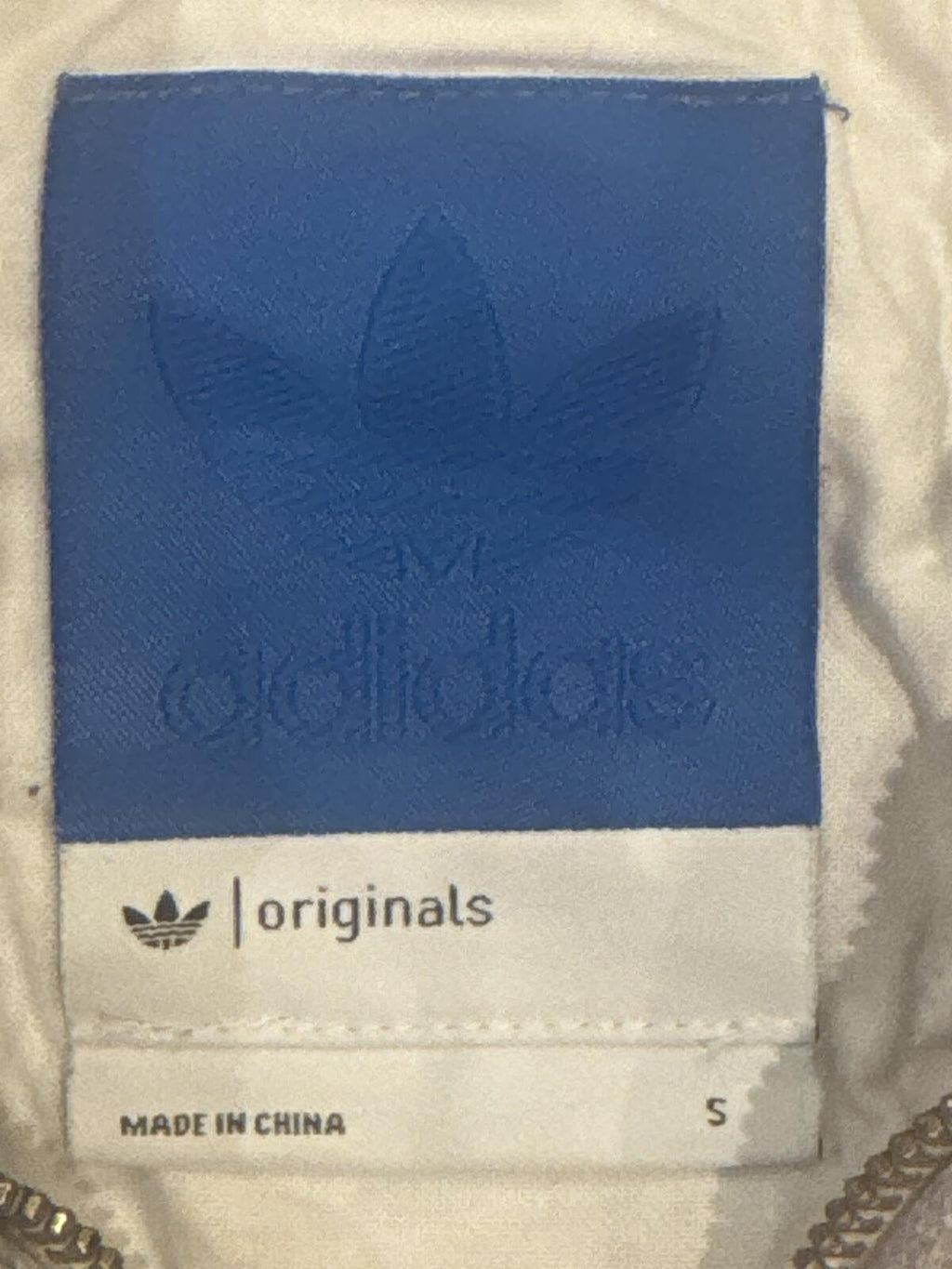 adidas Originals Grey Full Zip Hoodie Size S