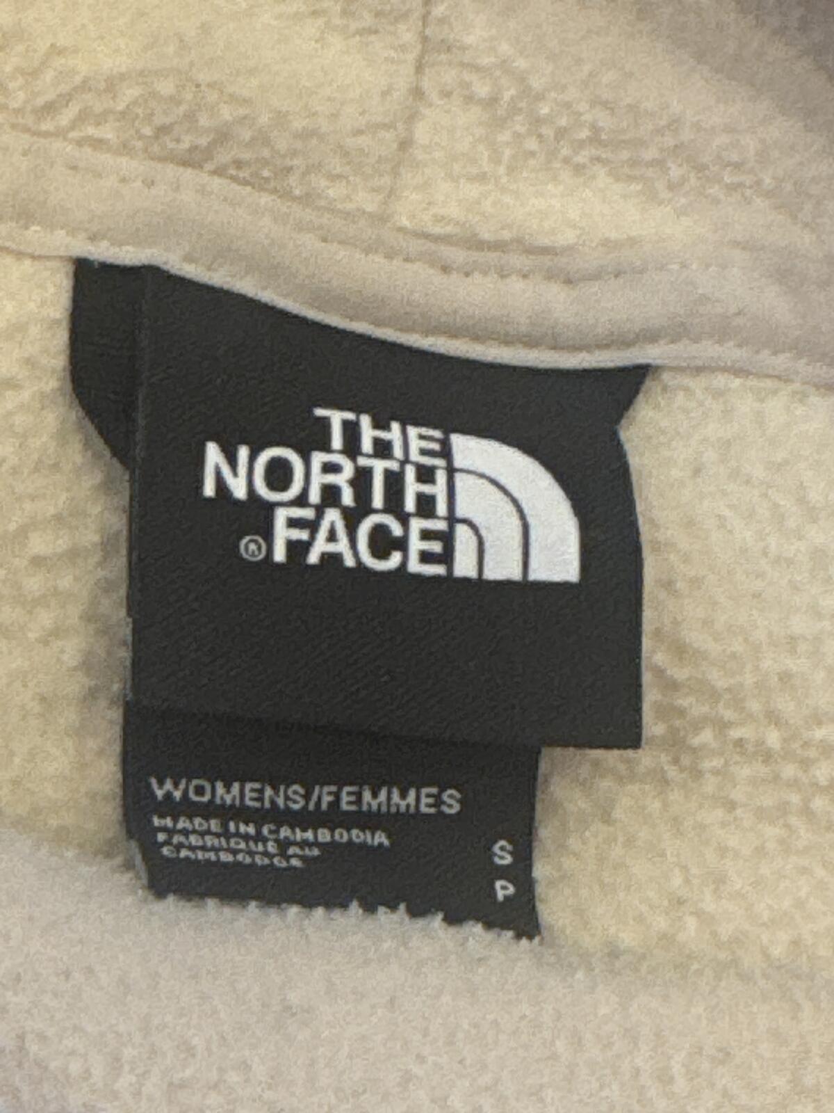 The North Face Women's Cream Fleece Pullover Mock Neck Sweat