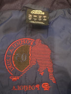 Adidas Navy Red Full Zip Training Jacket / Sports Top Size M