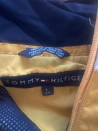 Tommy Hilfiger Colourblock Hooded Jacket in Yellow, Navy and