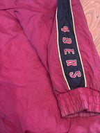 Puma NFL San Francisco 49ers Hooded Jacket Red/Black Size 2X