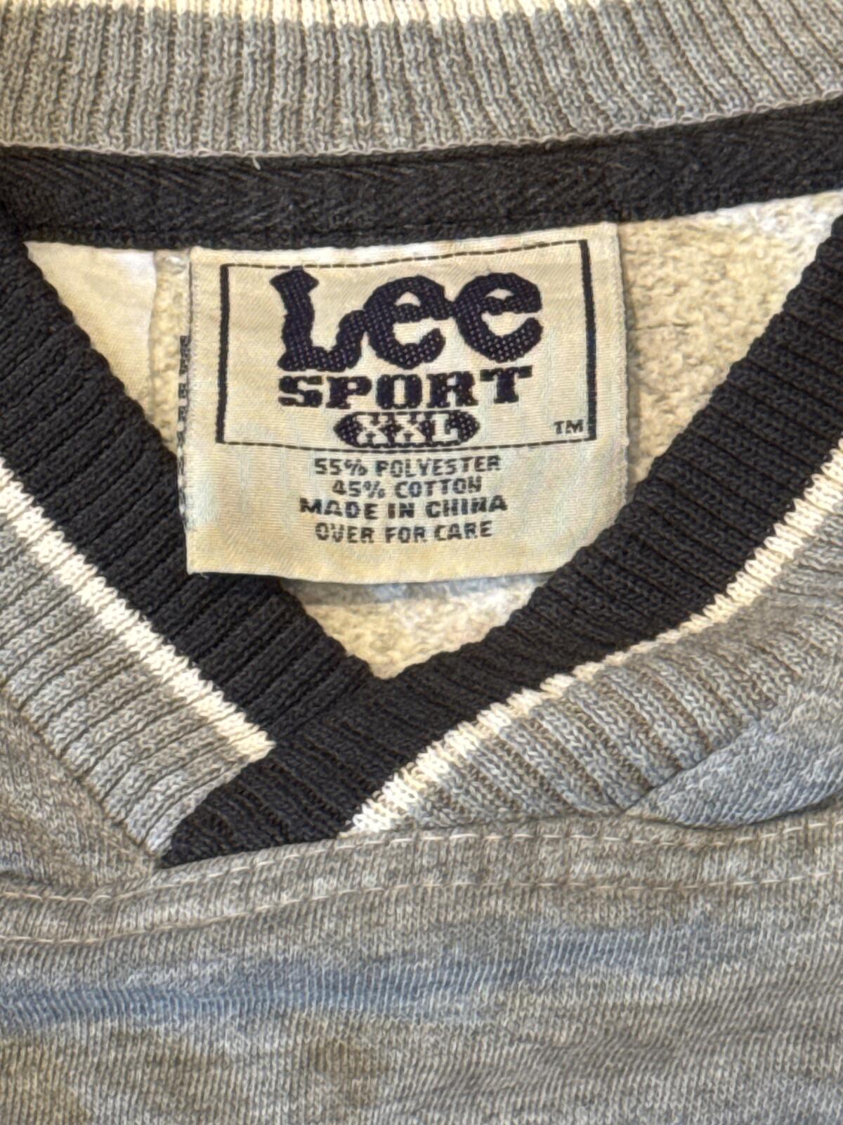 Vintage Lee Sport Kansas City Chiefs NFL Grey Sweatshirt