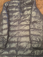 Ellesse Black Quilted Hooded Puffer Jacket Size L