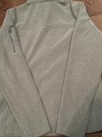 Columbia Grey Full Zip Fleece Jacket Size M
