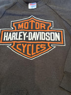Harley-Davidson Motor Cycles Hanes Activewear Crewneck Sweat