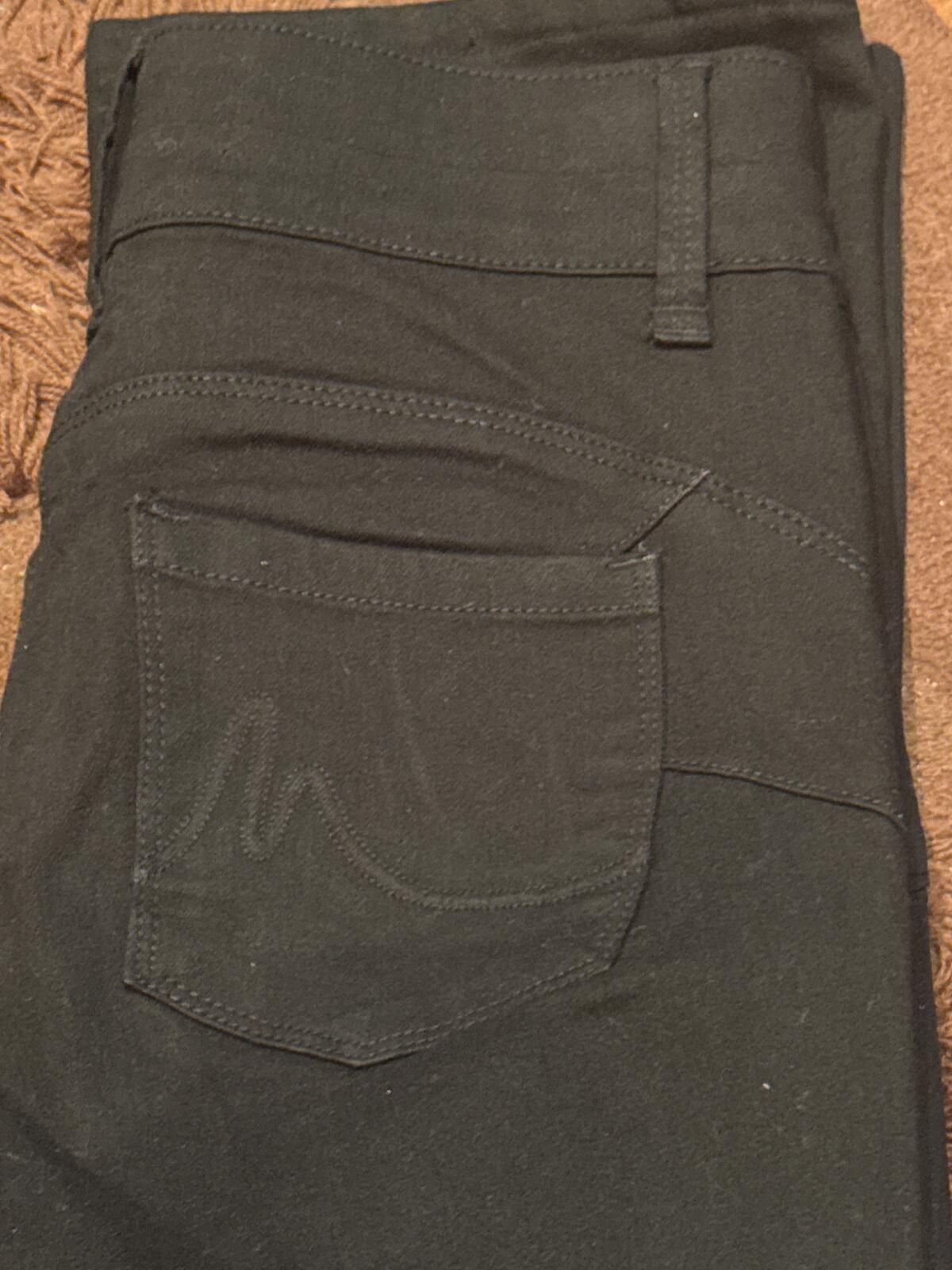 Black Petite Bootcut Trousers 12P