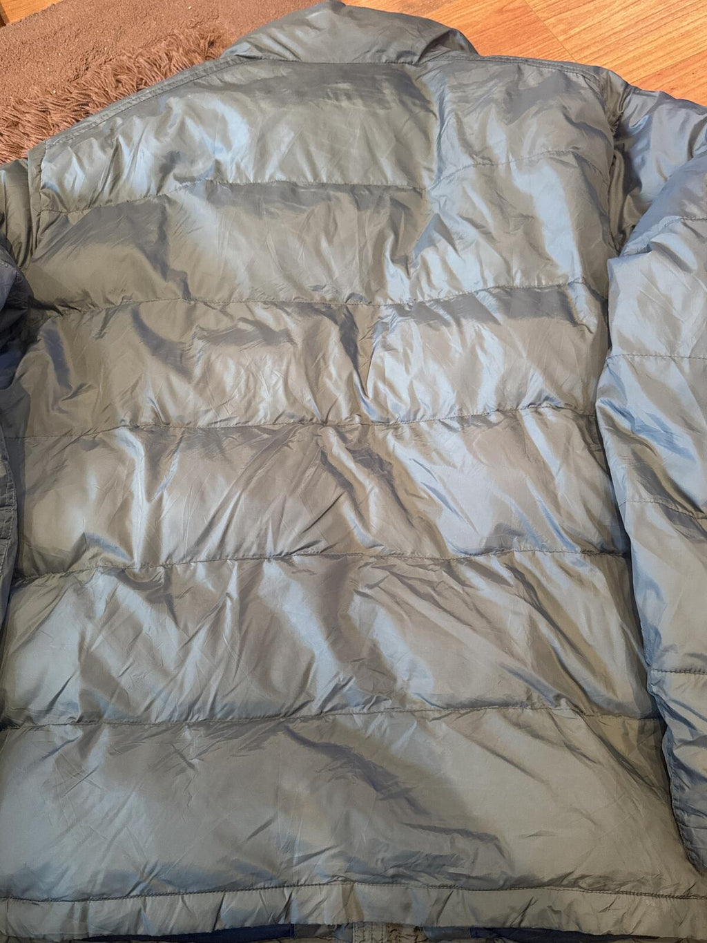Tommy Hilfiger Quilted Puffer Jacket Size 4X Dark Grey