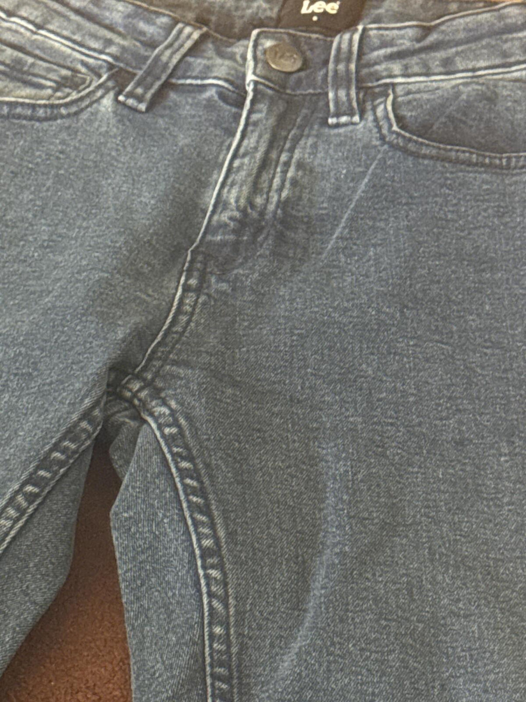 Lee Mid Licks Super Skinny Jeans Size 6 Light Blue Denim