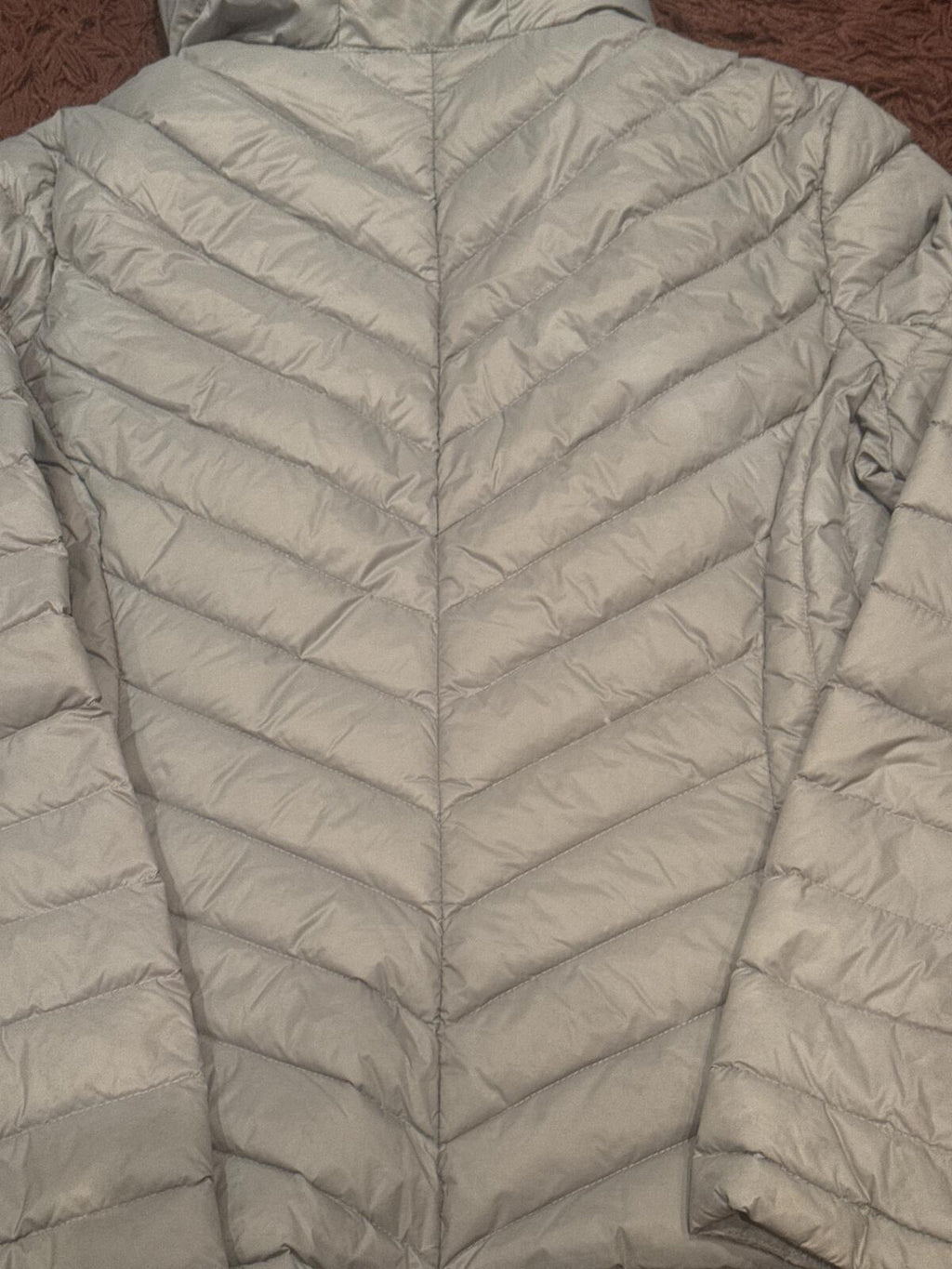 Michael Kors Packable Down Hooded Puffer Jacket Size M