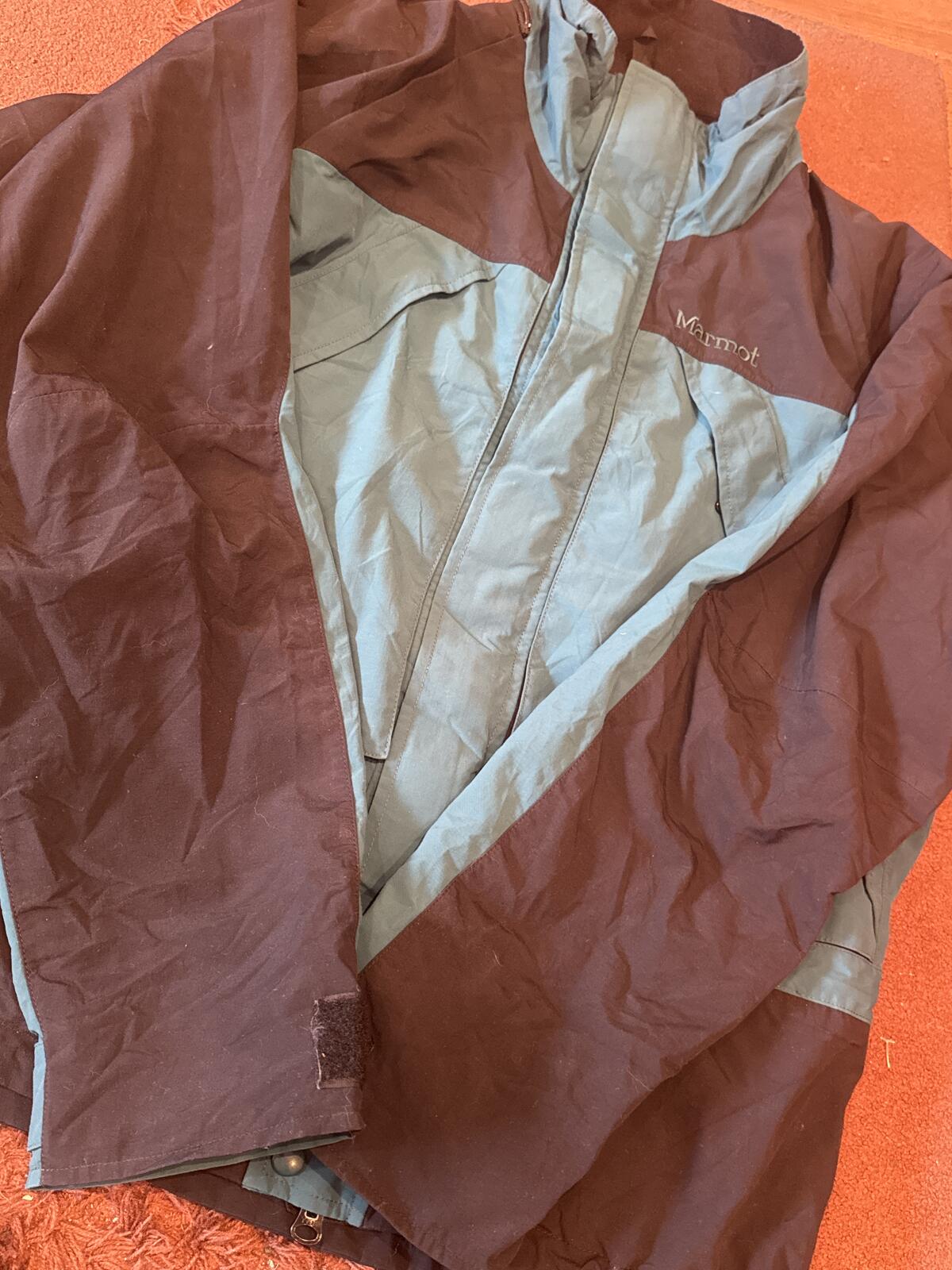 Marmot Colourblock Lightweight Jacket Size L