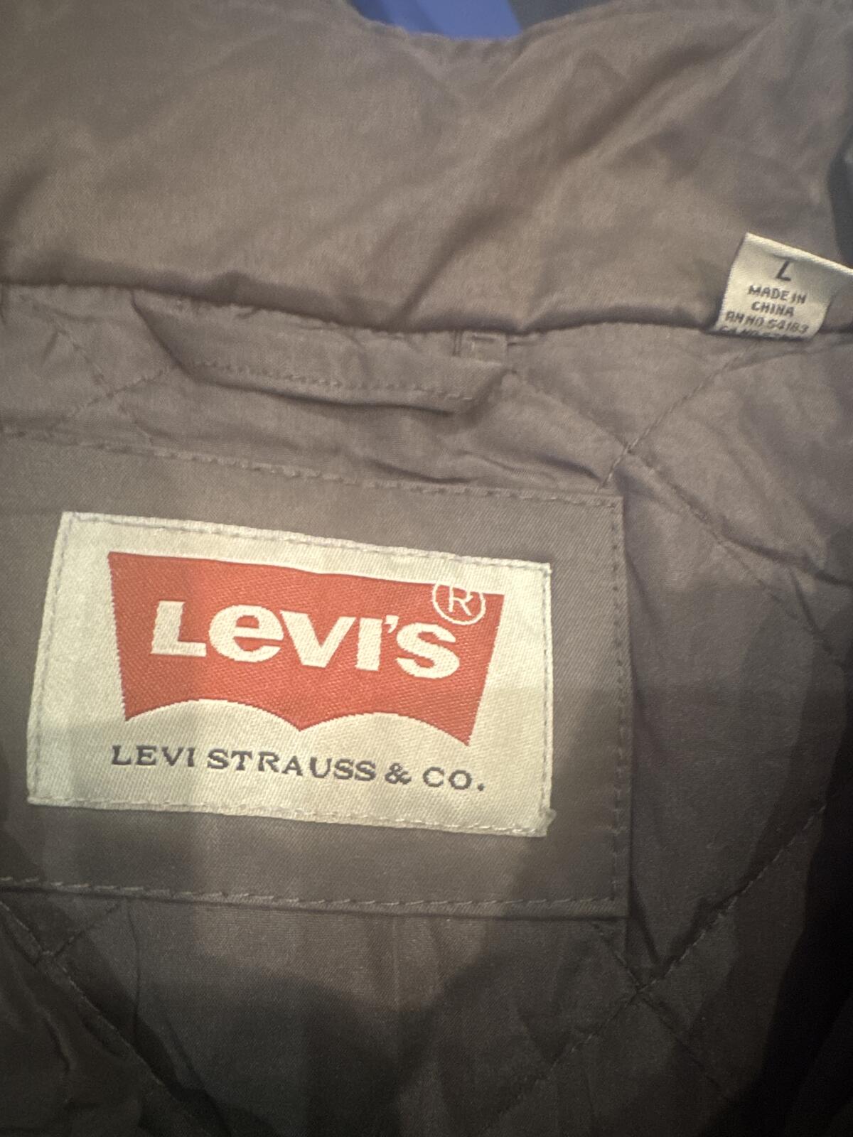Levi's Brown Utility Field Jacket with Chest Pockets