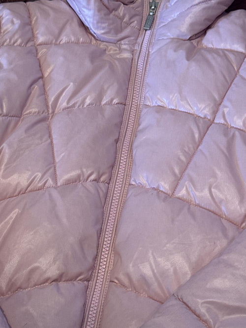 Barbour International Pink Hooded Quilted Puffer Jacket XXL - detail image 2