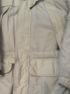 The North Face Cream Hooded Outdoor Jacket