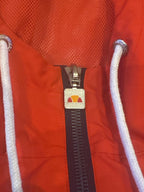 Ellesse Red Apres Ski Pullover Hooded Anorak UK 10