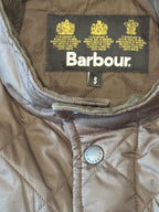 Barbour Quilted Snap Front Jacket Size S
