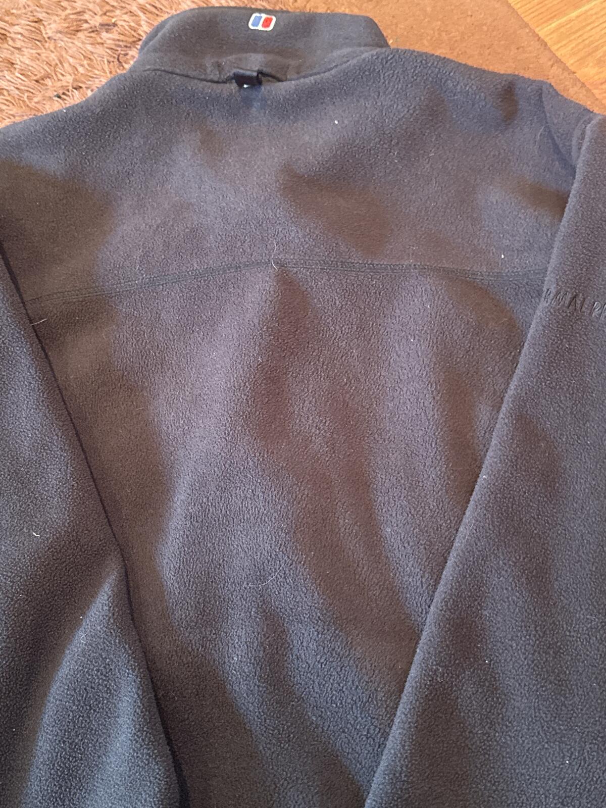 Berghaus Navy Full Zip Fleece Jacket Size 16