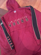 Puma NFL San Francisco 49ers Hooded Jacket Red/Black Size 2X