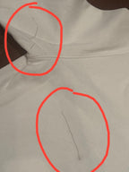 Nike Swoosh Crewneck Sweatshirt White/Black