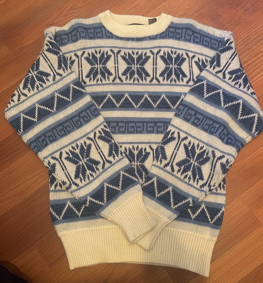 Spettro Vintage Acrylic Knit Sweater Size Small — product photograph 1 of 5