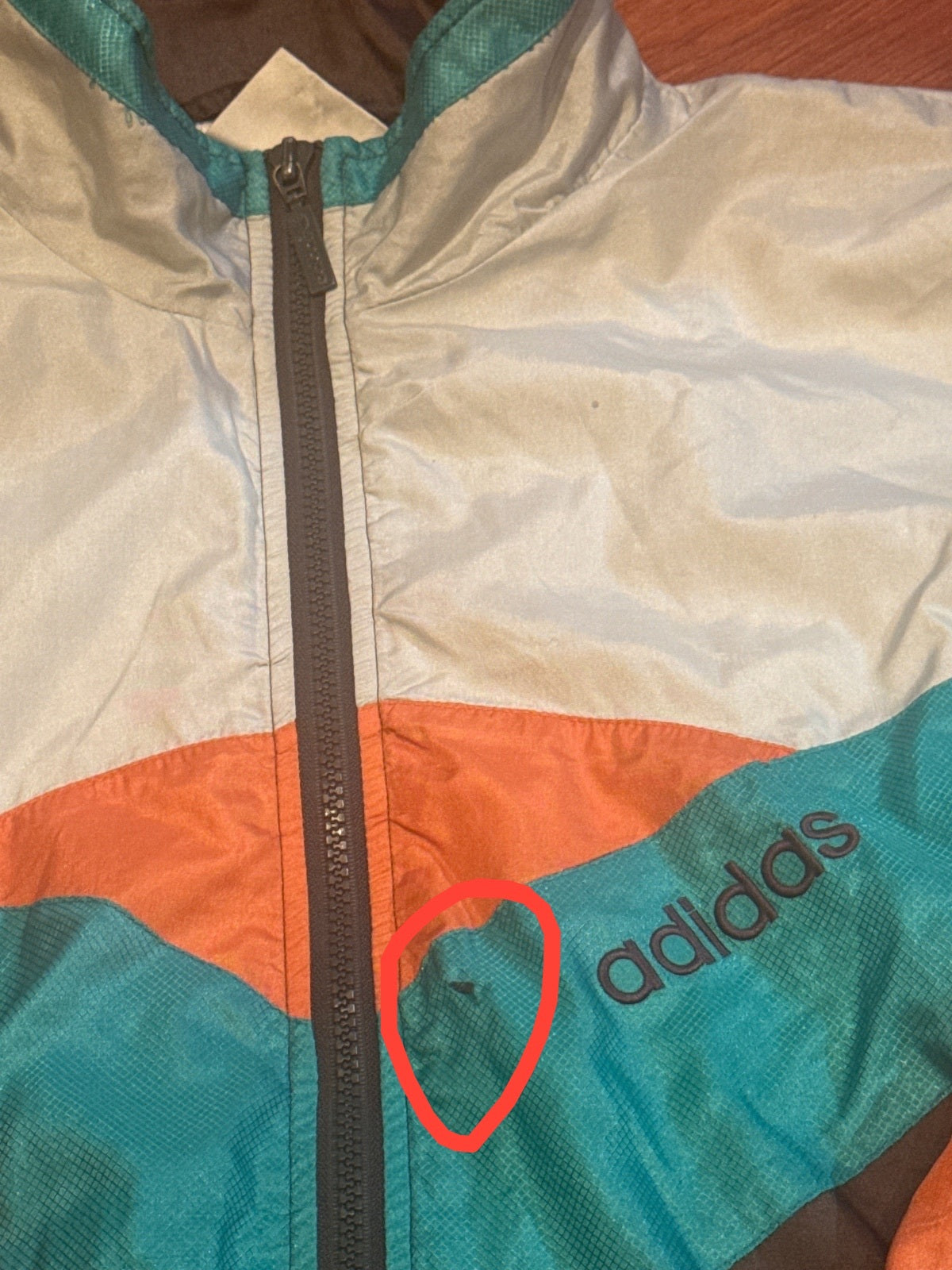 Vintage adidas Colorblock Windbreaker Jacket