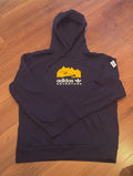 Adidas Adventure Navy Hoodie Sweatshirt Size S — product photograph 1 of 7